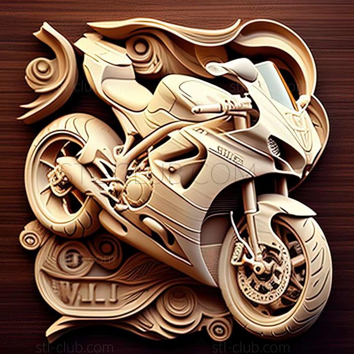 3D мадэль Ducati 1098 (STL)